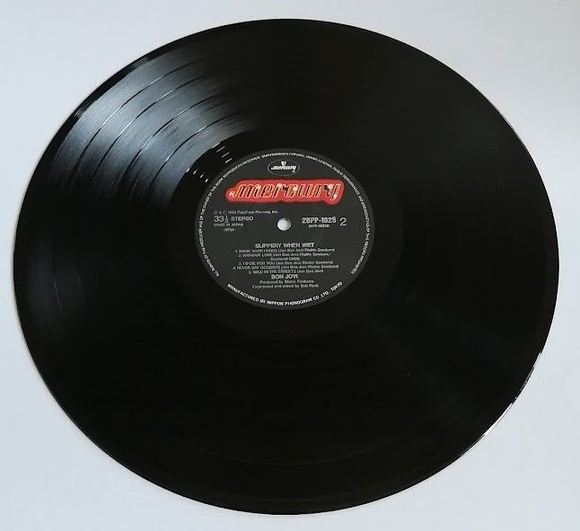 ボンジョヴィ BON JOVI レコード ワイルド・イン・ザ ・ストリーツ Bon Jovi = ボン・ジョヴィ – Slippery When Wet = ワイルド