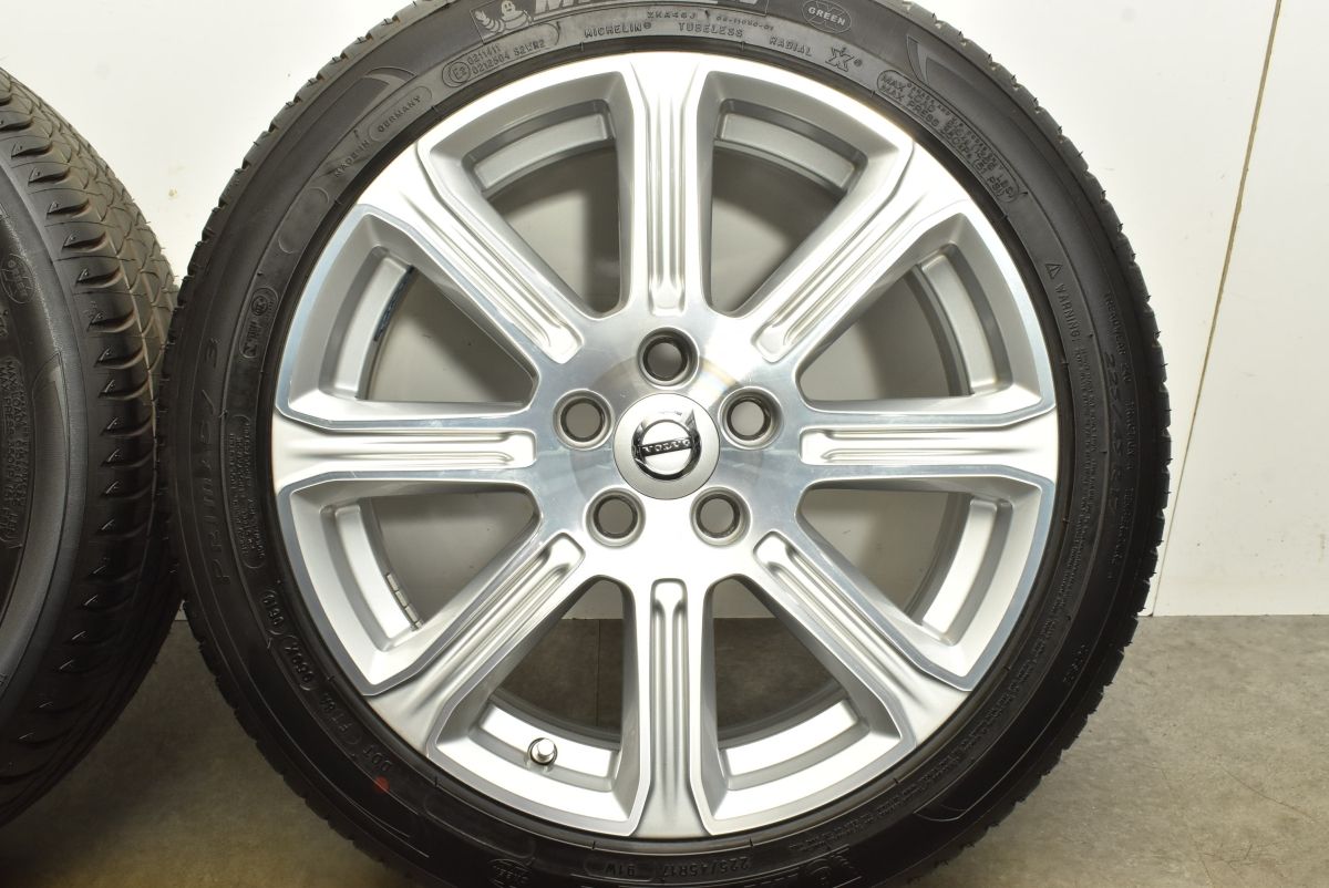 希少 バリ溝 美品】ボルボ V40 クラシックエディション 純正 17in 7.5J