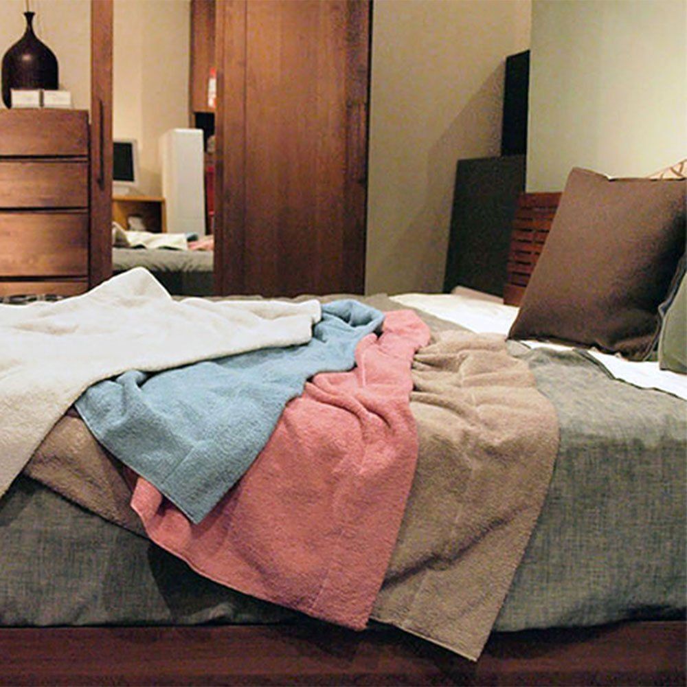 シングル 今治 クーベルチュール 約140×190cm タオルケット 今治タオル トランパラン 綿100% ベージュ