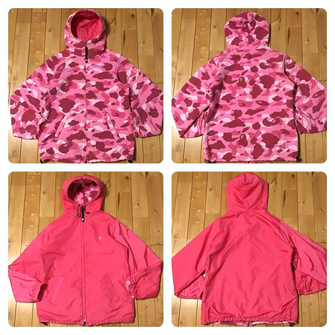 ☆リバーシブル☆ Pink camo パーカー ジャケット レディース TALL