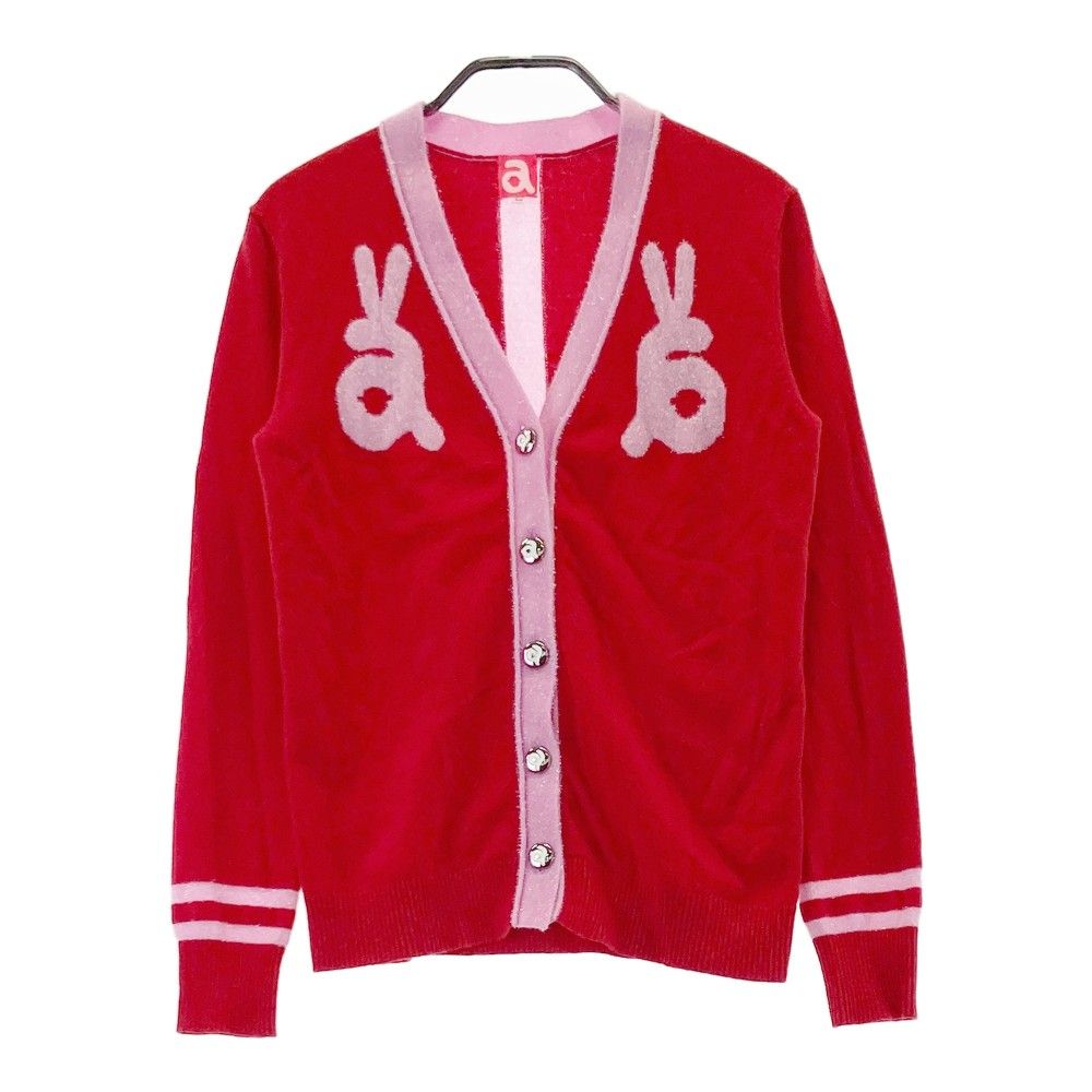 サイズ：36 ARCHIVIO アルチビオ ニット カーディガン レッド系 [240101303555] ゴルフウェア レディース ストスト