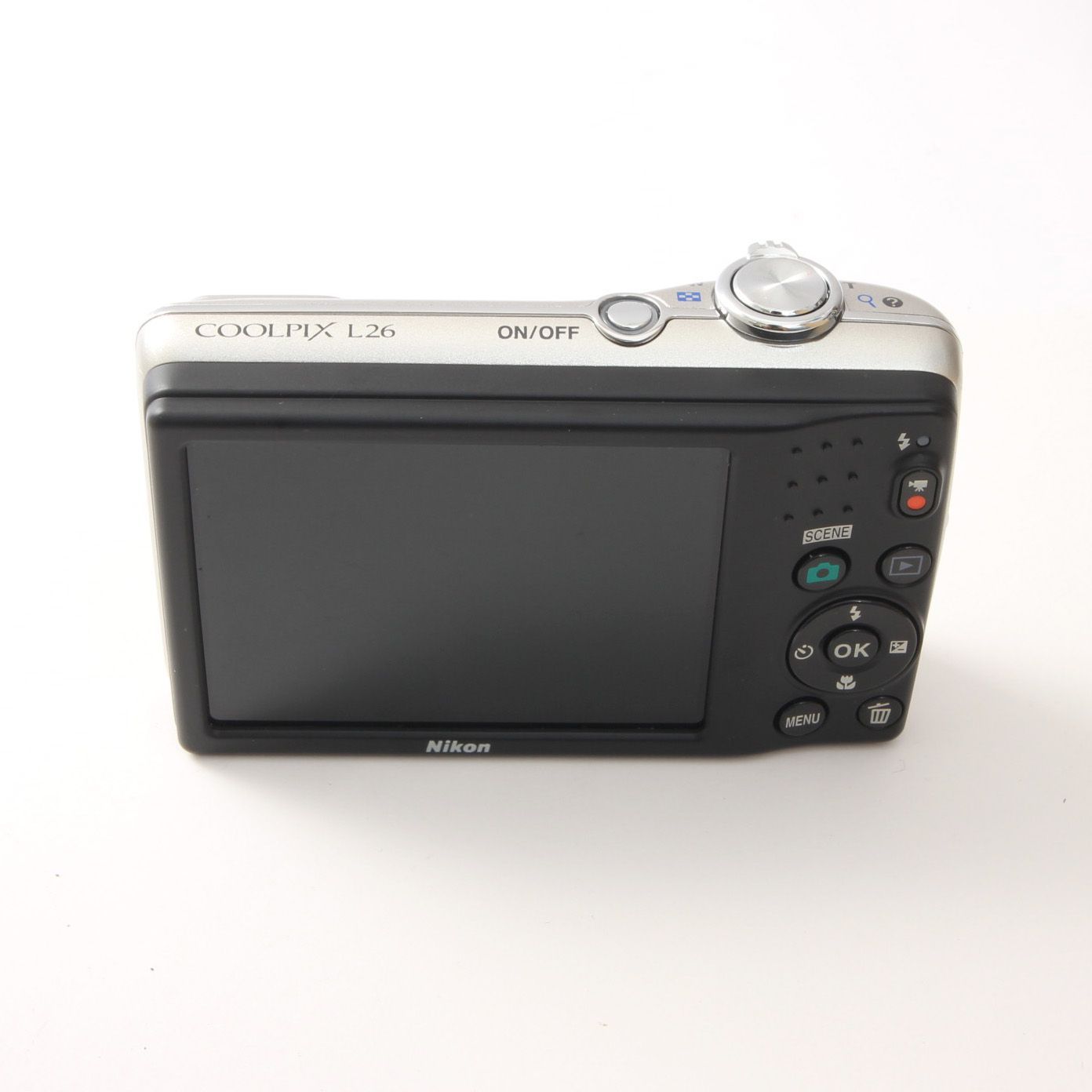 Nikon ニコン COOLPIX クールピクス L26 シルバー コンパクトデジタル 