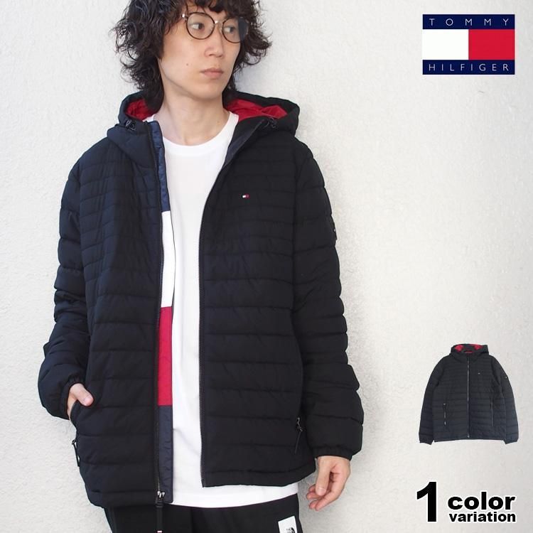 TOMMY HILFIGER トミーヒルフィガー 中綿ジャケット フード 中綿