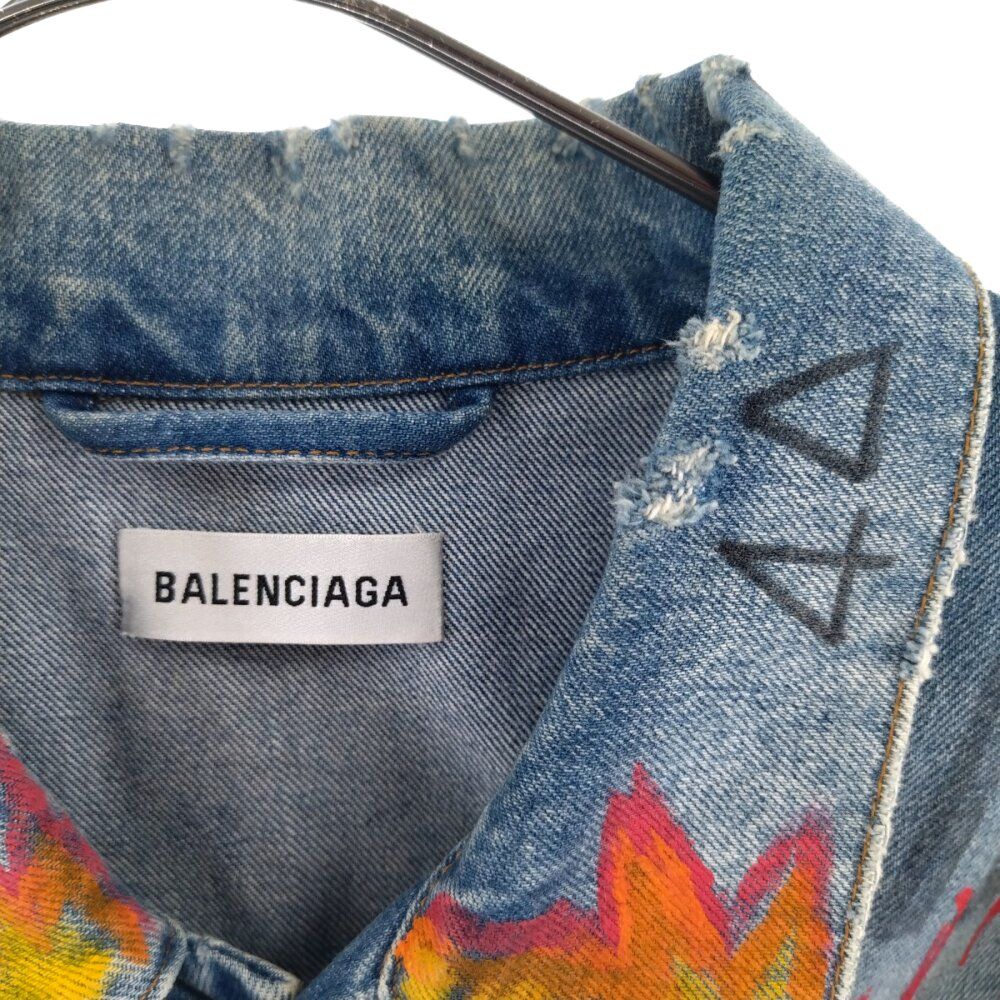 BALENCIAGA (バレンシアガ) 18AW グラフィティ オーバーサイズデニム