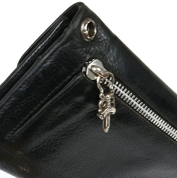 CHROME HEARTS 銀座店 クロムハーツ 美品 1ZIP ウォレット フローラル