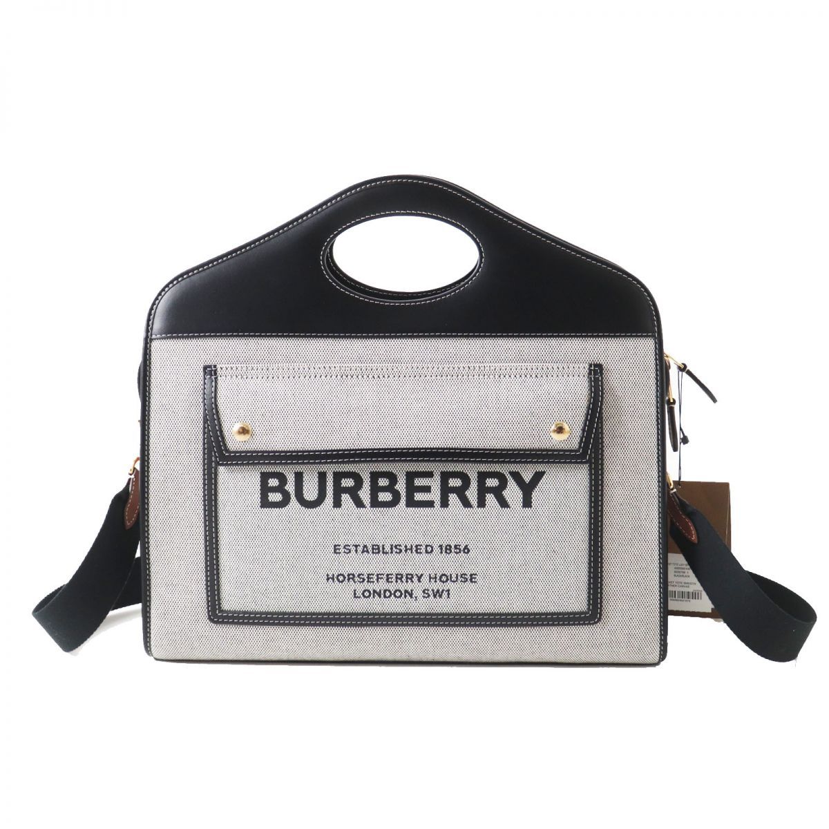 未使用◎正規品 伊製 BURBERRY バーバリー 8036785 ミディアム