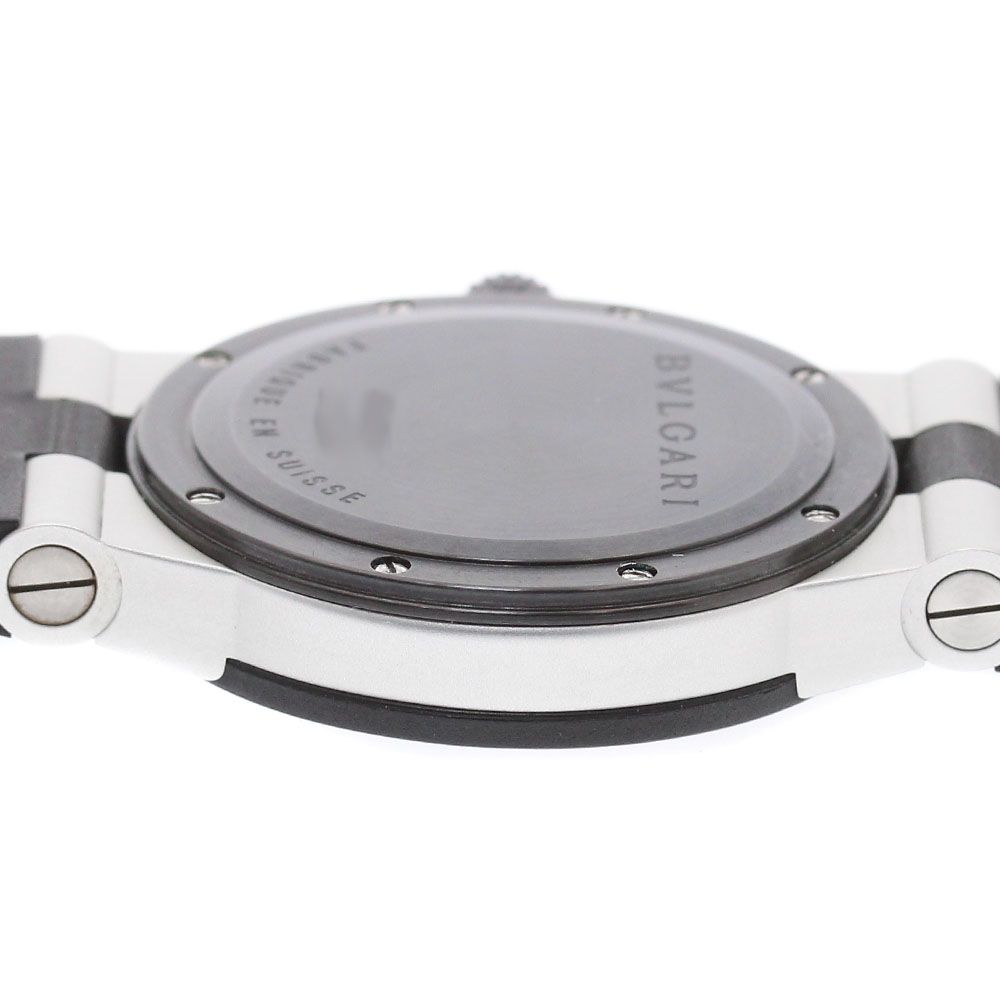 ブルガリ BVLGARI AL32A アルミニウム デイト クォーツ ボーイズ