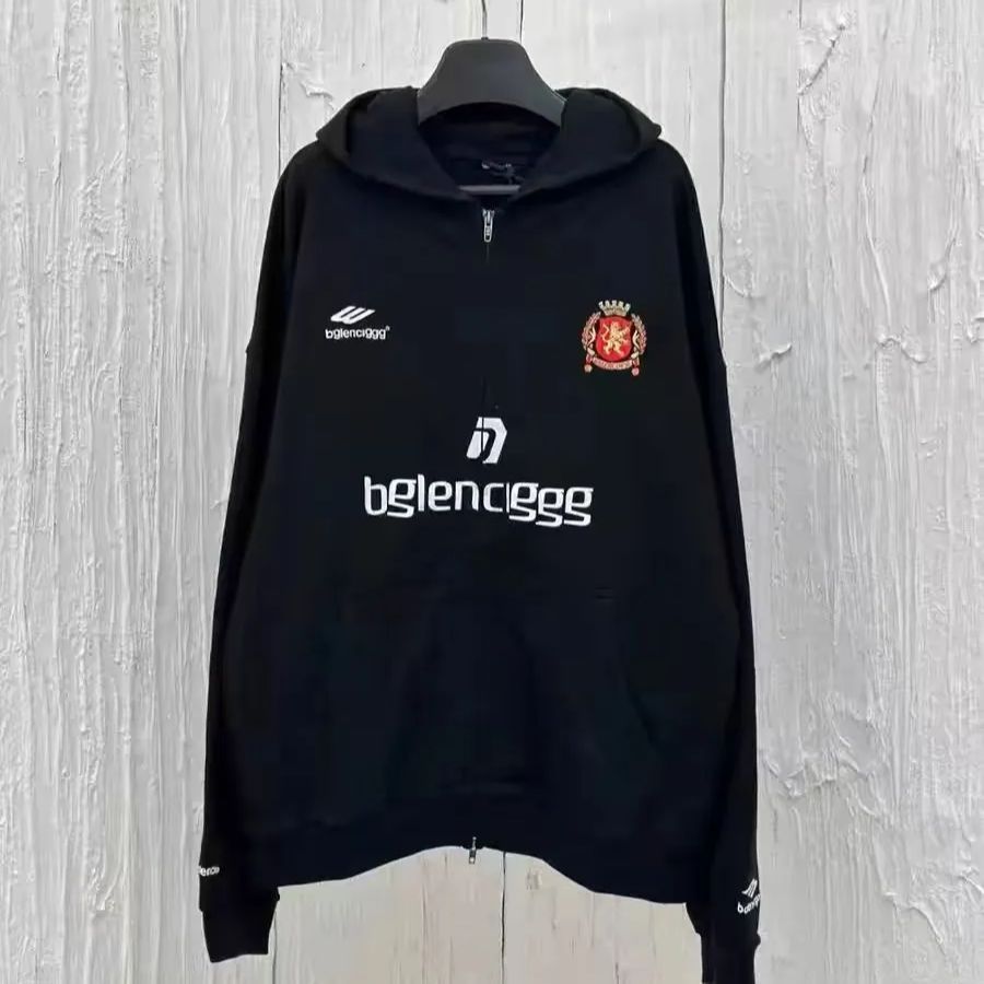 BALENCIAGA SOCCER TOKYO ZIP HOODIE ブラック - メルカリ 