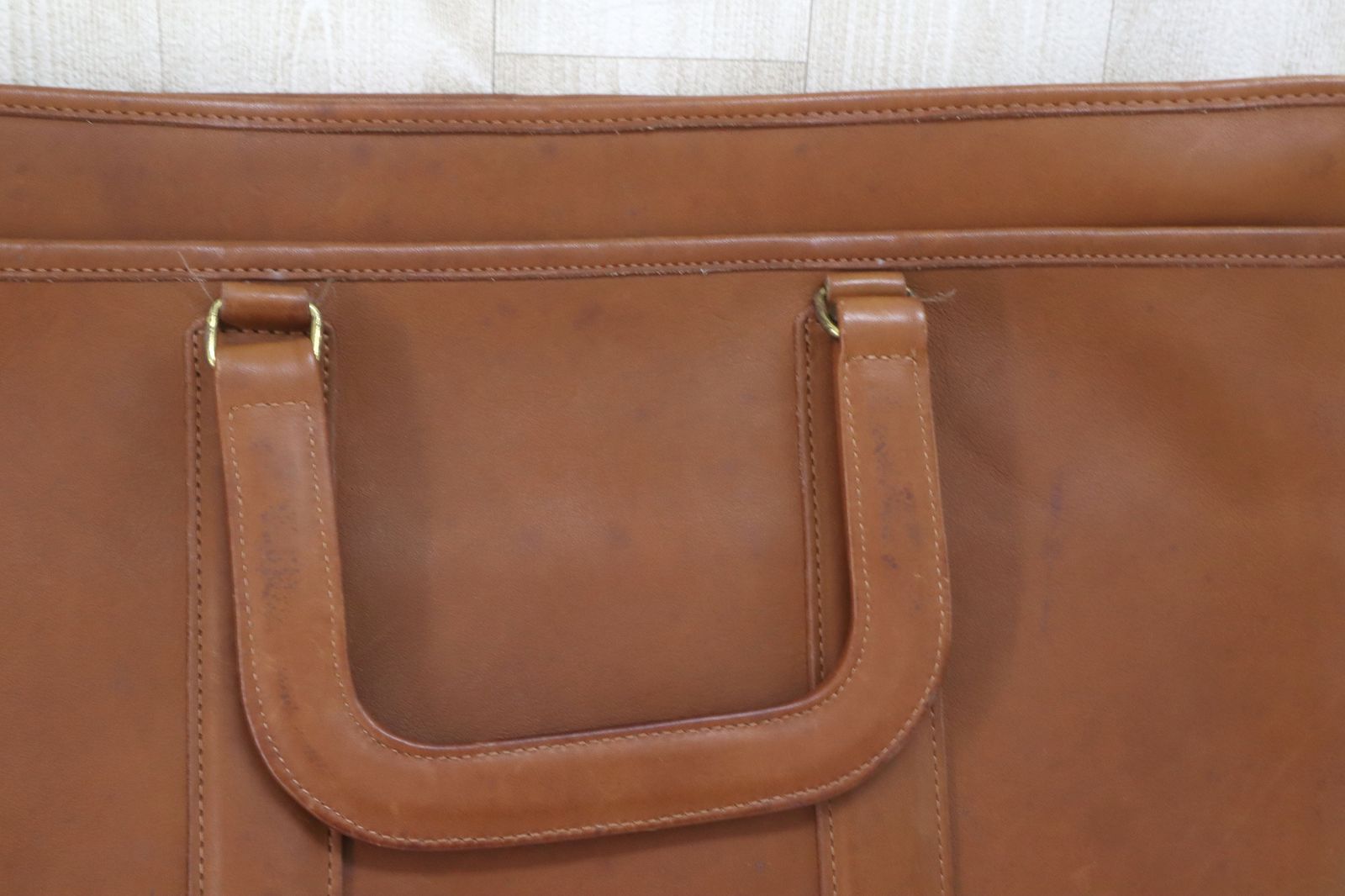 オールドコーチ Vintageブラウン ブリーフケース ビジネスバッグ