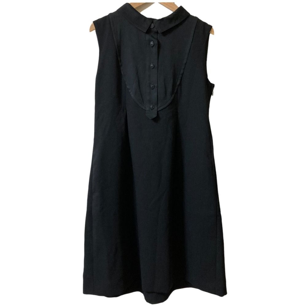 美品 FOXEY フォクシー ノースリーブ ひざ丈 フレア ワンピース