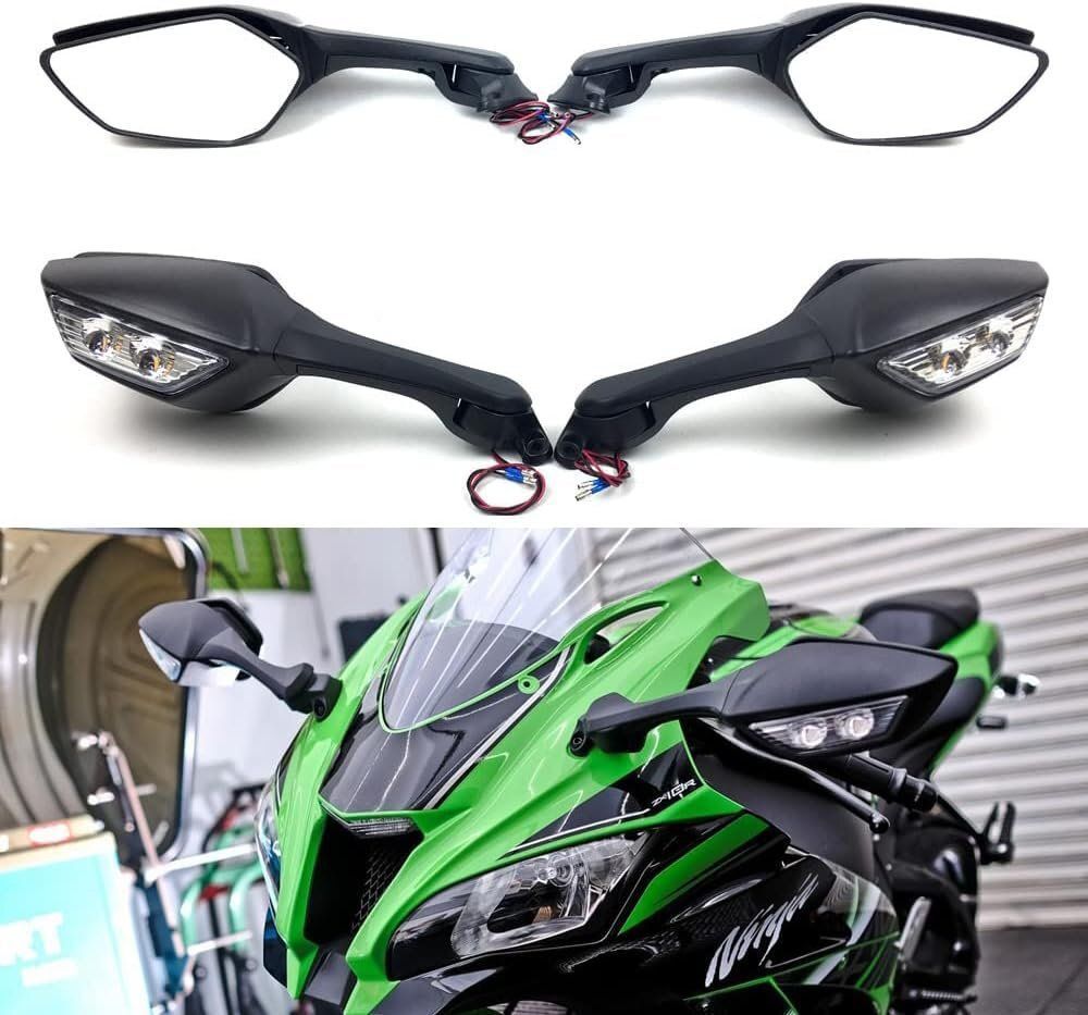 に適用する カワサキニンジャバックミラー ZX-10R ZX10R H2