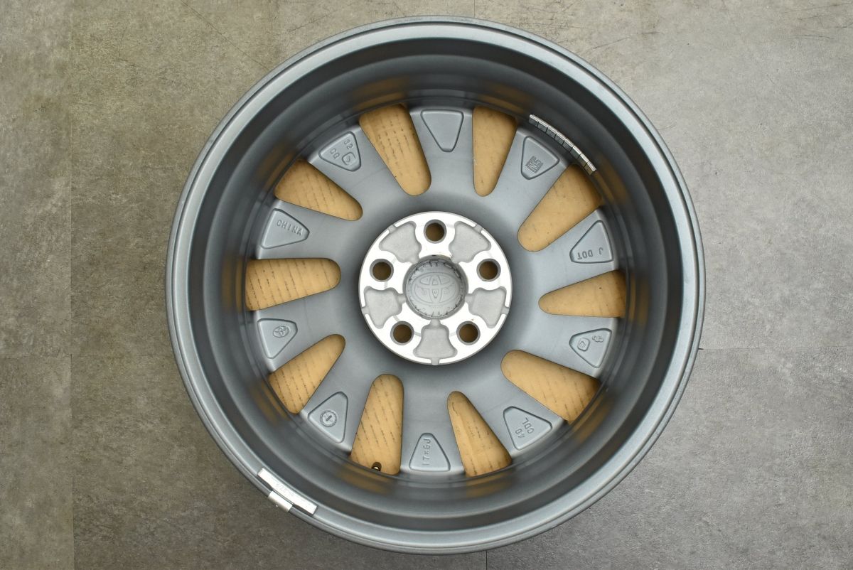 新車外し品】トヨタ 90 ヴォクシー 純正 17in 6J +40 PCD114.3 4