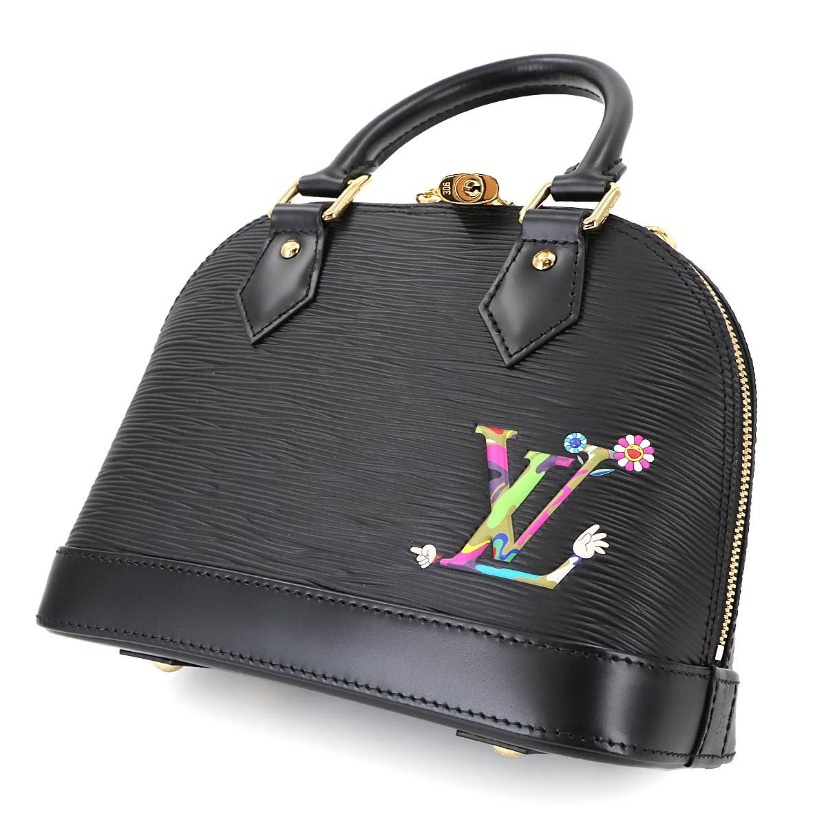 美品！ヴィトン　エピ　アルマ　ハンドバッグ　ブラック 未使用 展示品 ルイ ヴィトン LOUIS VUITTON LVxTM エピ アルマ