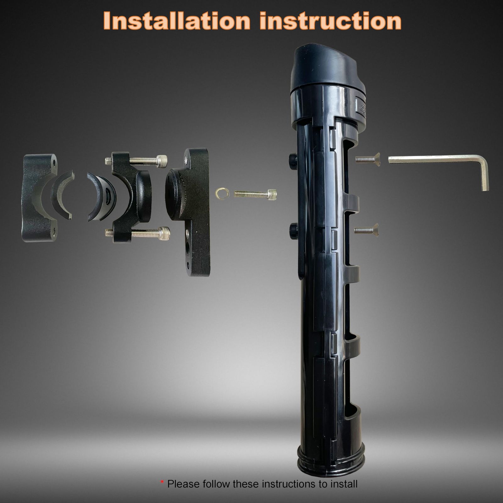 OUTDOORWEI 自転車釣り竿ホルダー