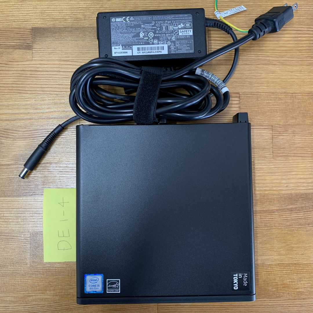 HP ProDesk 400 G4 DM 第8世代Core i5-8500T SSD(NVMe)256GB