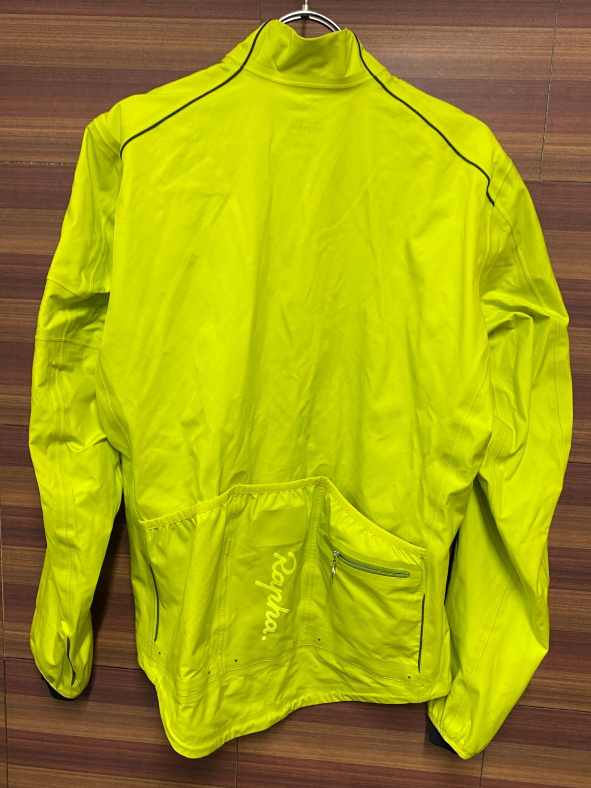 IP270 ラファ Rapha HARD SHELL JACKET 長袖 サイクルジャケット 黄 M