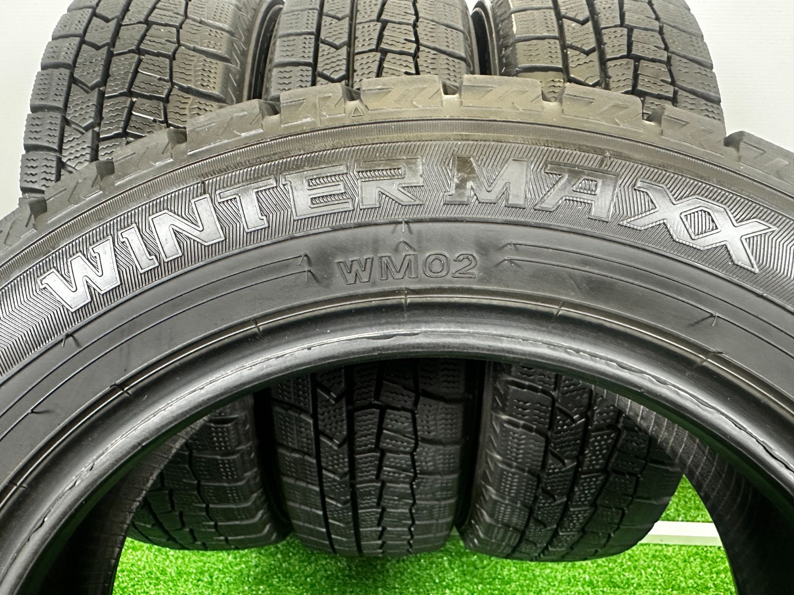 送料無料☆155/65R14 ダンロップ WM02 2020年製 4本 冬タイヤ