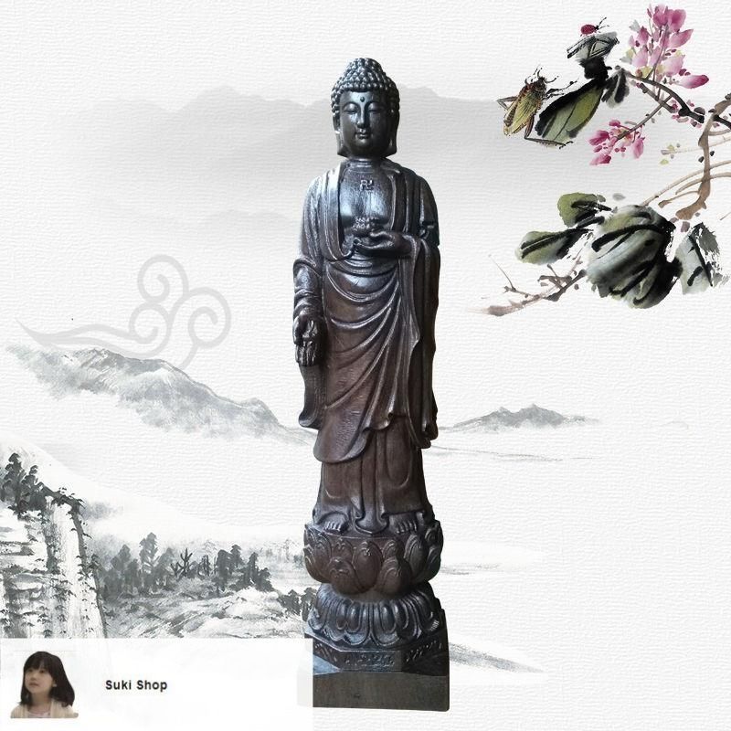 アンティーク　仏教　水彩画　38x42 木製 Amazon.co.jp: チベット仏教 手描き女神グリーンターラ 陶製緑度