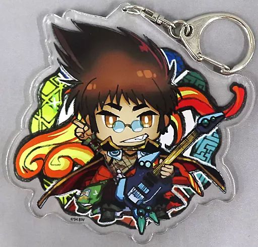 最新モデル 中古】雑貨 熱気バサラ デフォルメアクリルキーホルダー キーホルダー・アクリルキーホルダー
