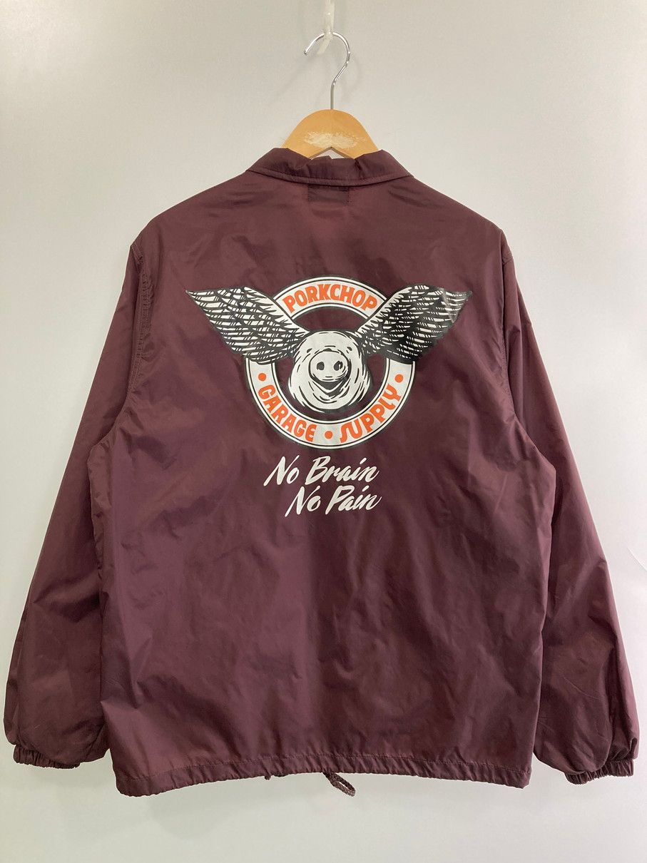 品 PORKCHOP GARAGE SUPPLY ポークチョップ ガレージ サプライ WING PORK COACH JACKET ウィング ポーク コーチ ジャケット アウター 145-251025-cn-21-min