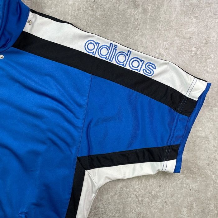 80年代 adidas アディダス 半袖 ジャージ トラックジャケット