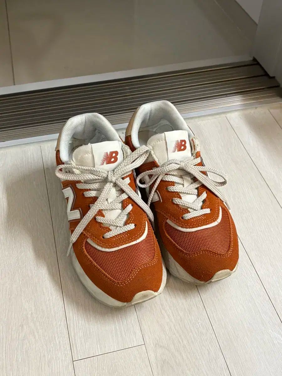 New Balance(ニューバランス) 574 レガシー オレンジ U574LGDO 225