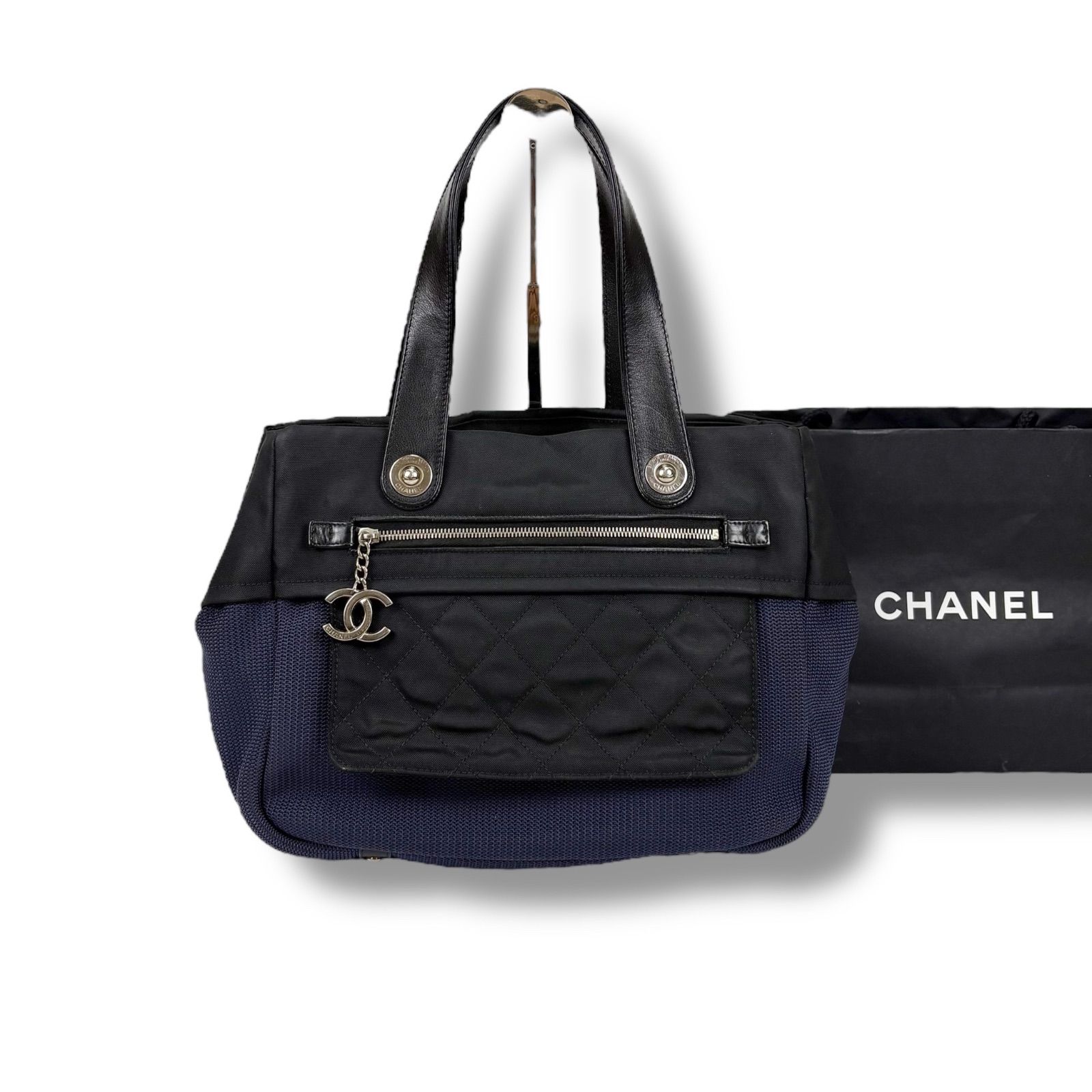 CHANEL シャネル パリビアリッツ ミニトートバッグ ショルダーバッグ 