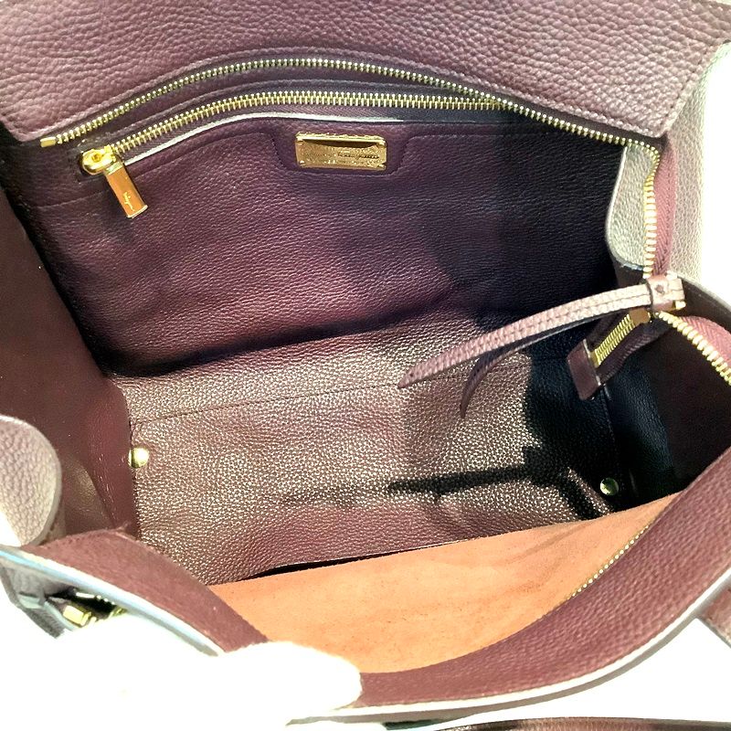 Salvatore Ferragamo エイミートートバッグ EE21 F216ワインレッド