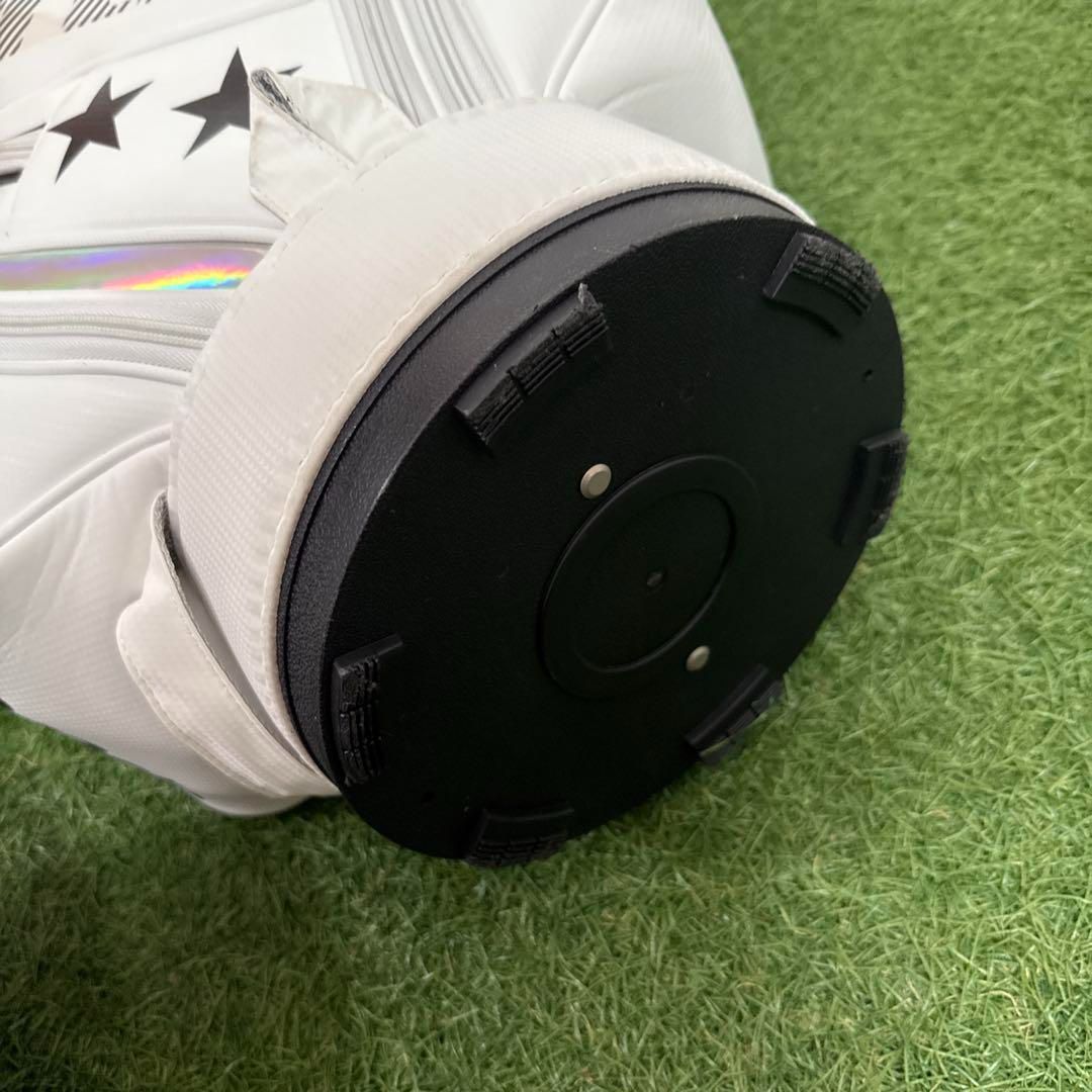 ホワイトゴルフバッグ