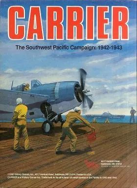 ボードゲーム キャリア 英語版 Carrier The Southwest Pacific Campaign - 1942-1943