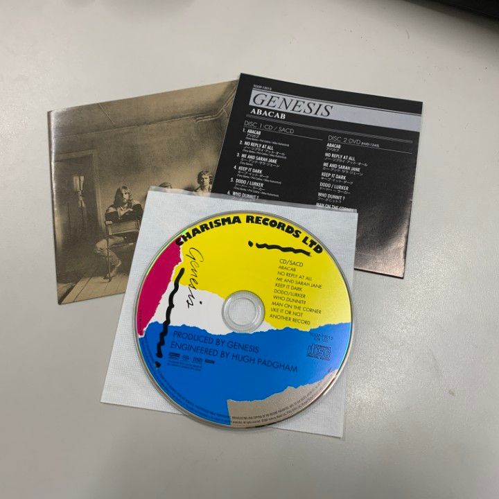 ジェネシス/アバカブ　紙ジャケット　SACD+DVD Amazon.co.jp: アバカブ(紙ジャケット仕様): ミュージック