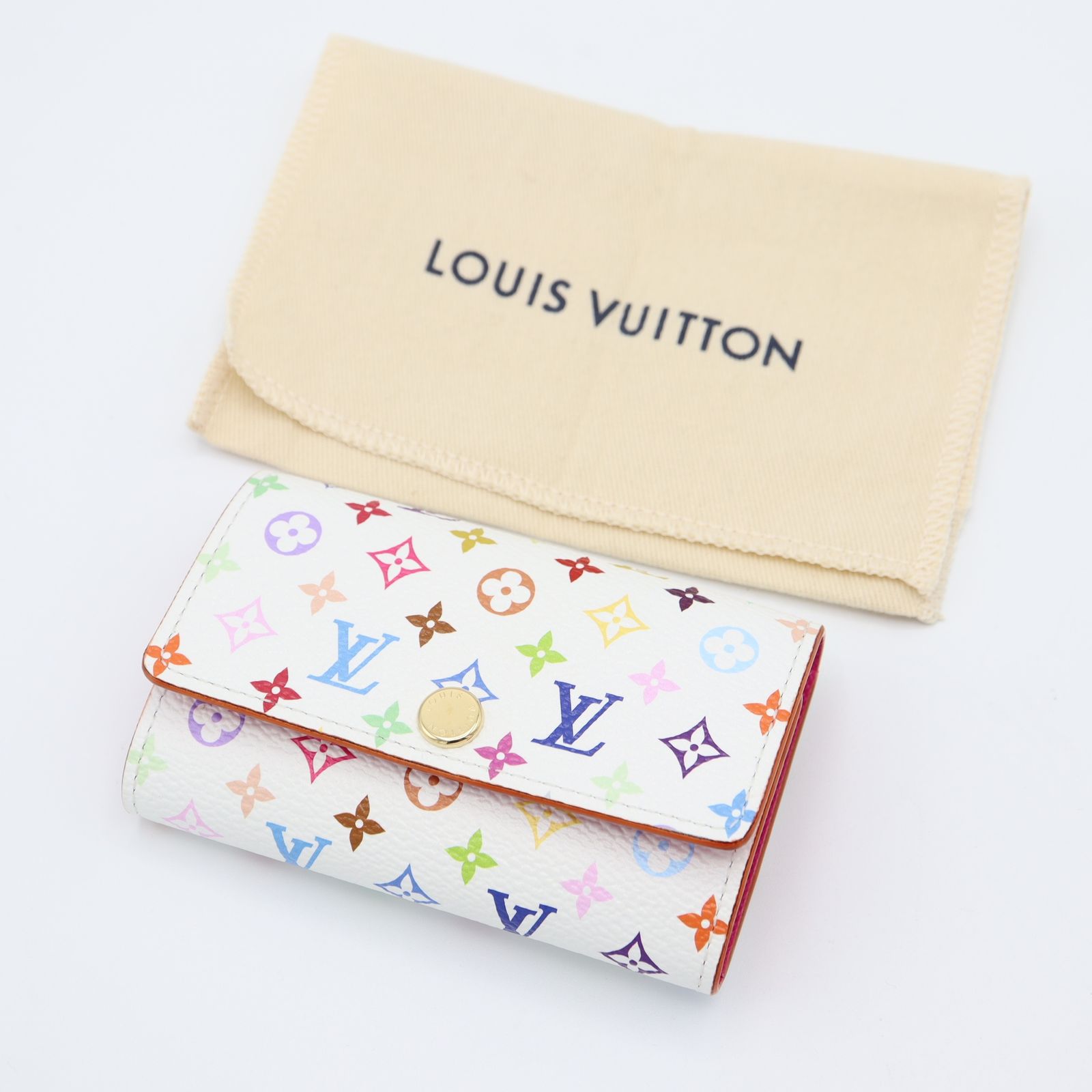 美品 LOUIS VUITTON ルイヴィトン M14092 LV×TM キーケース
