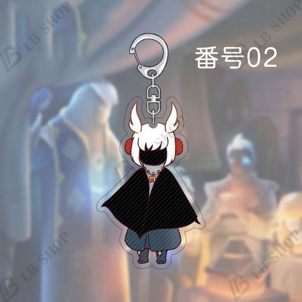 Sky星を紡ぐ子どもたち キーホルダー 7個セット アクリルパネル