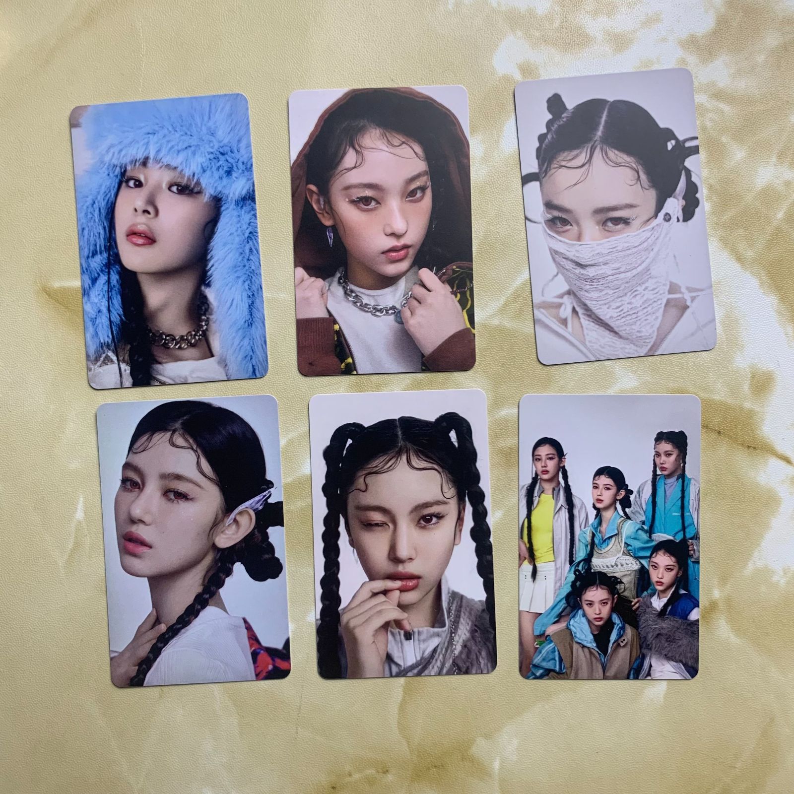 匿名配送 newjeans NJZ complex 香港 ライブ complexcon トレカ 6枚 コンプ セット
