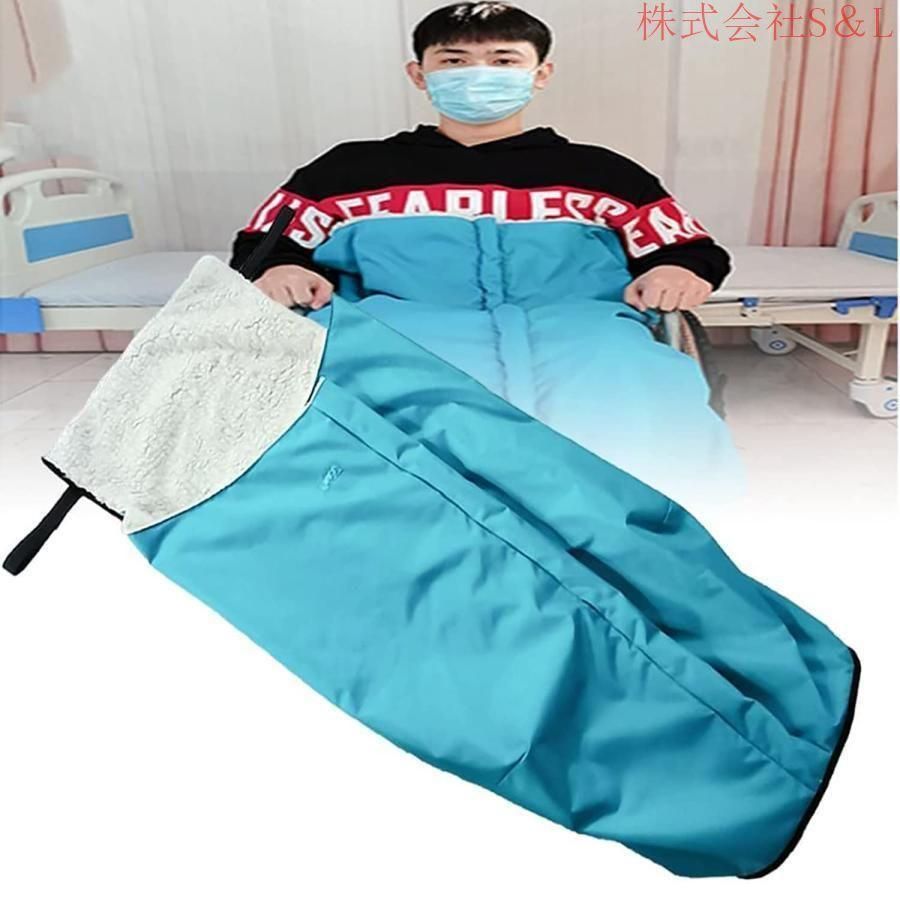 車椅子用ブランケット防水裏地付き車椅子用居心地の良い暖かいカバー大人の足と下半身用高齢者用膝ブランケットS＆L車椅子用ポンチョ手動車