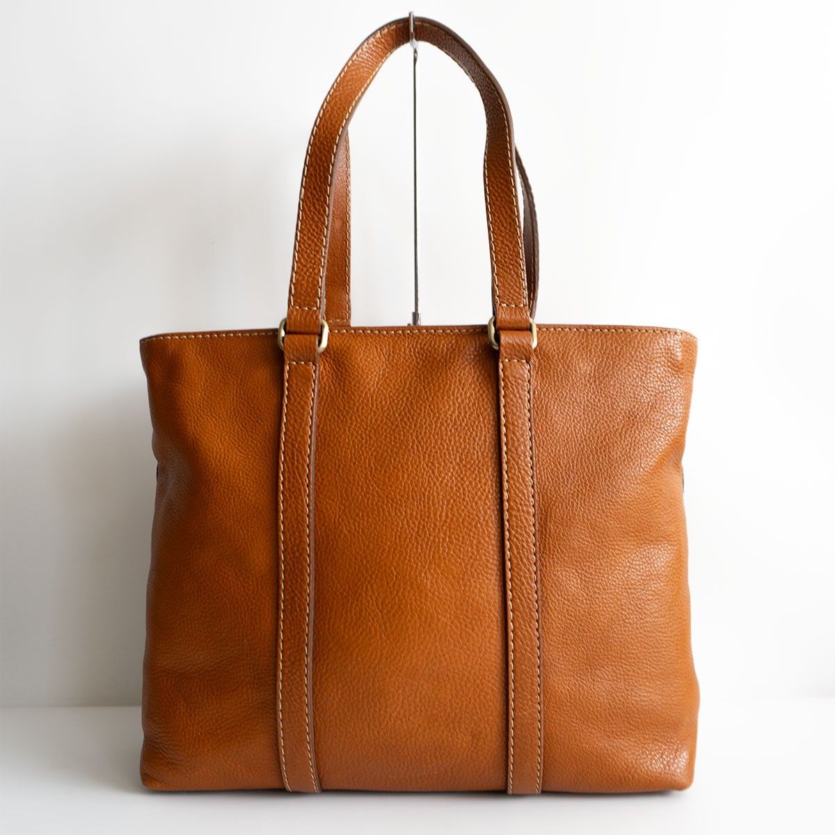 土屋鞄　ブラウン レザー トートバッグ 土屋鞄 ブラウン レザー トートバッグ ☆土屋鞄☆ レザートートバッグ