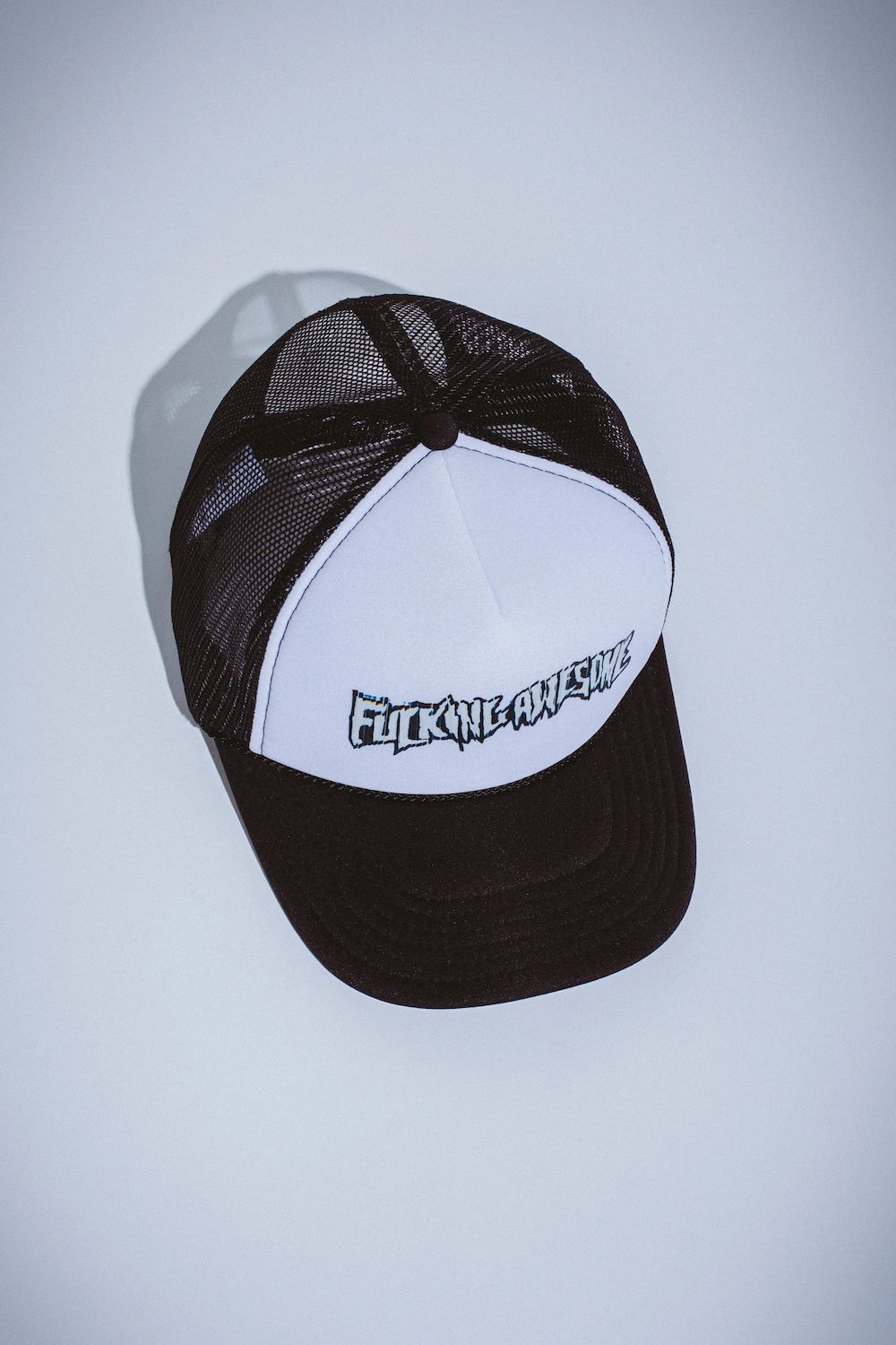 FUCKING AWESOME Scanner Warp Stamp Trucker Hat ブラック