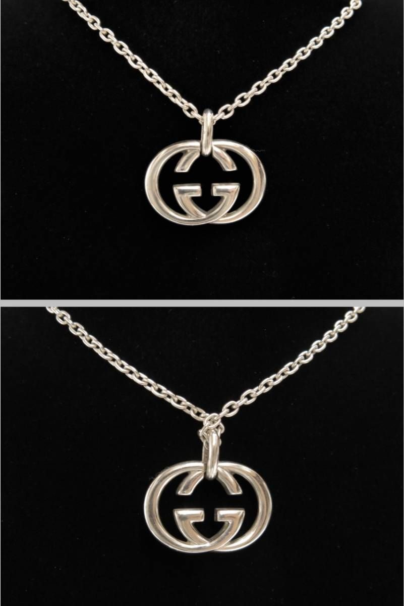 グッチ　GGロゴ　ネックレス　シルバー925　GUCCI　18662715