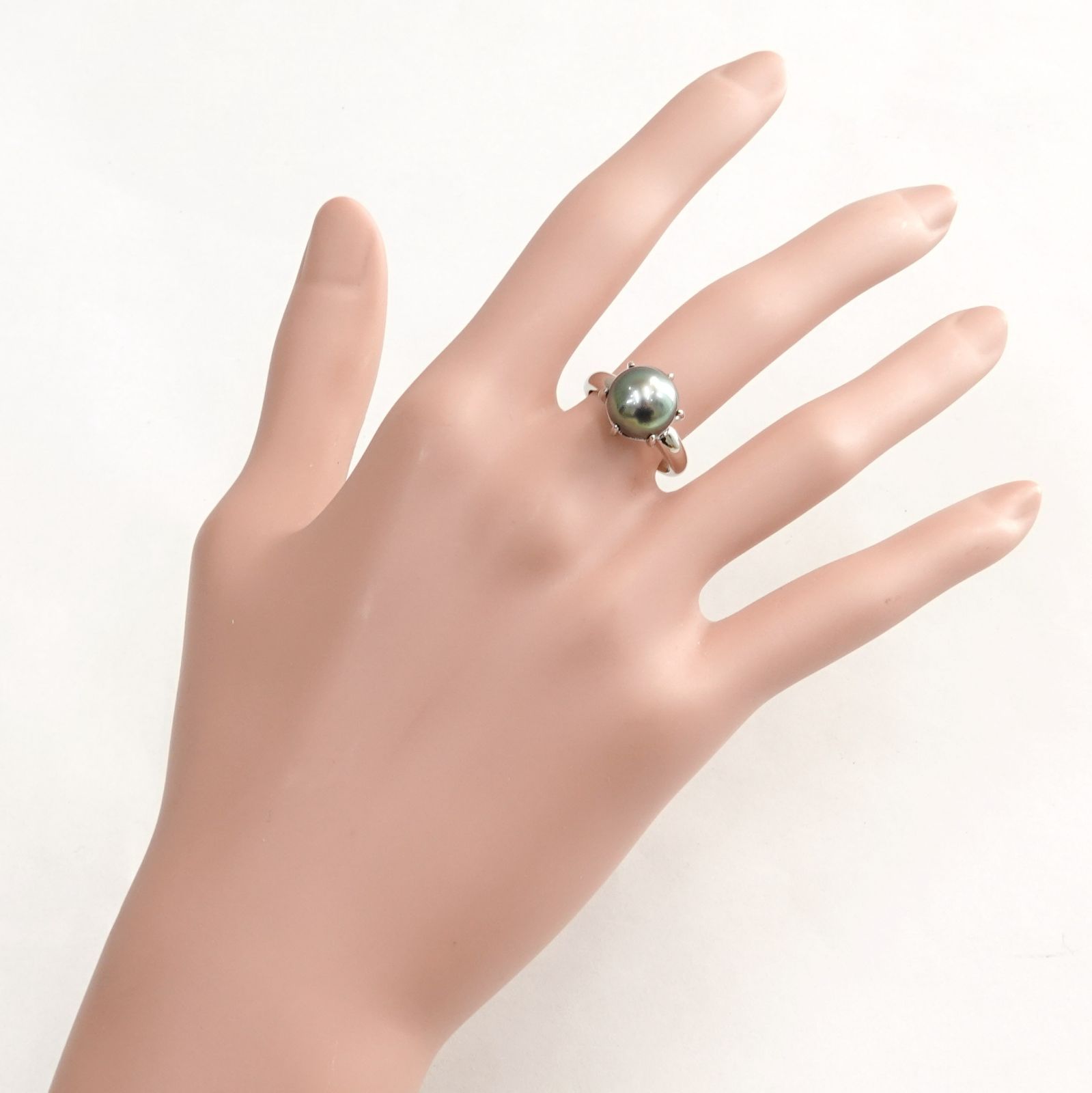 TASAKI タサキ 田崎真珠 南洋黒蝶真珠 約9.7mm Pt900 リング - メルカリ
