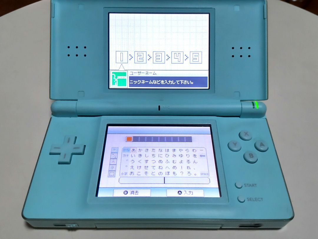 新古品】ニンテンドーDS Lite アイスブルー【長期在庫品】付属品すべて