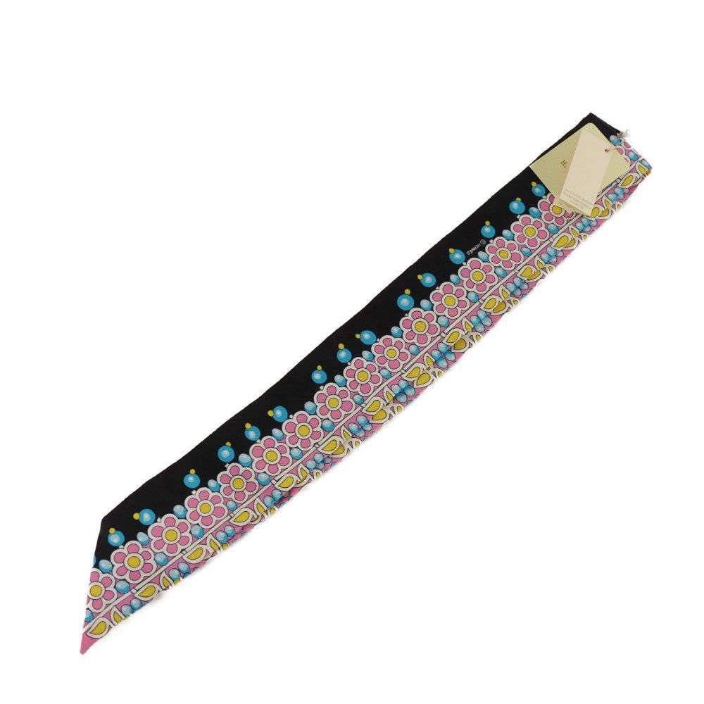 美品　エルメス　ツイリー　マハラジャの装身具　ピンク×レッド系　スカーフ ☆美品☆HERMES ツイリー スカーフ マハラジャの装身具 ピンク