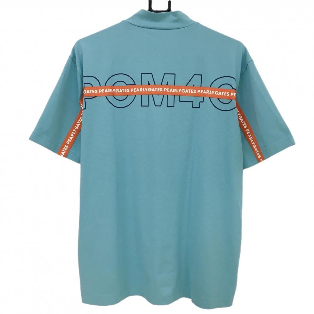 ⭐️パーリーゲイツ　ハイネック半袖シャツ PEARLY GATES パーリーゲイツ ハイネック 半袖Tシャツ レッド系