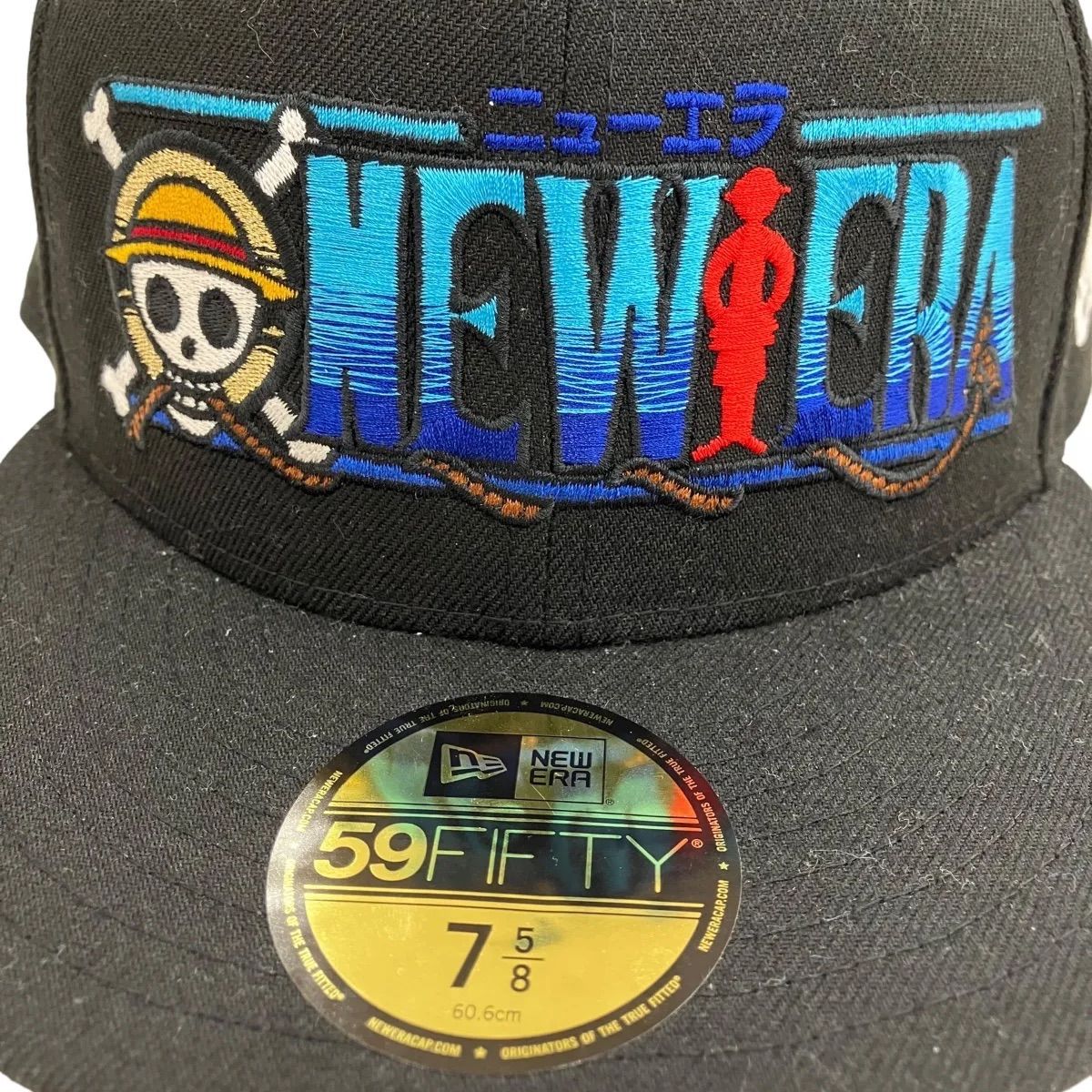 ニューエラ ワンピース???コラボ ワンピース??? 59FIFTY 60.6㎝ - メルカリ