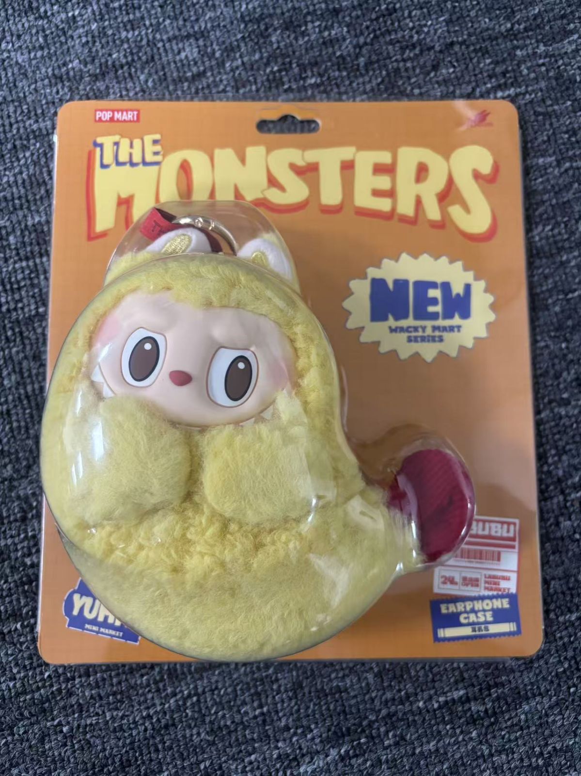 POP MART THE MONSTERS YUMMY イヤフォンケース 正規品 POP MART THE MONSTERS YUMMY ポップマ一ト Earphone