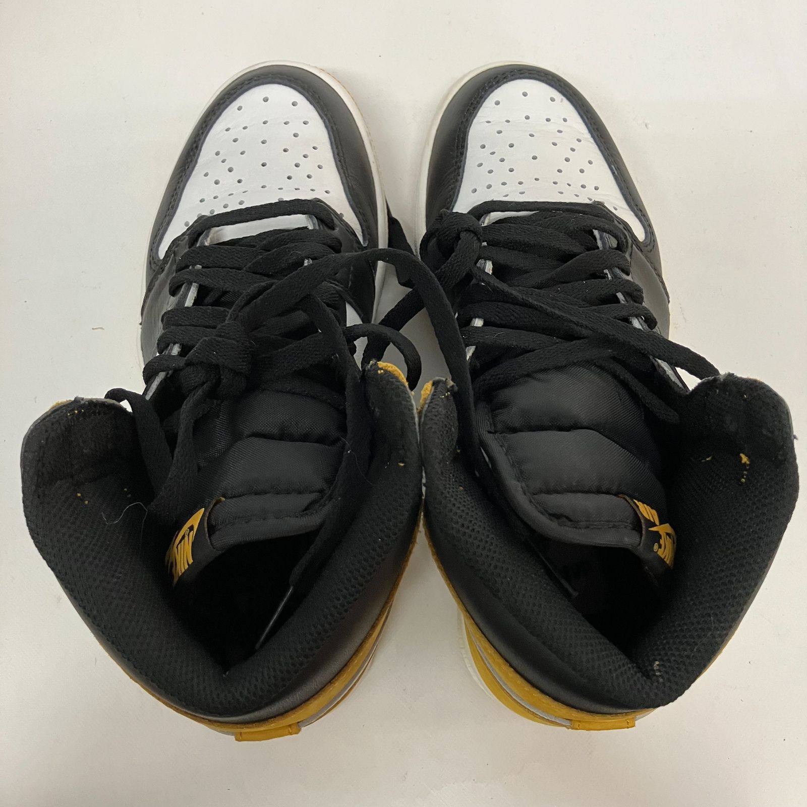 Nike Air Jordan 1 Retro High OG Black Toe/Yellow Ochre ナイキ エア