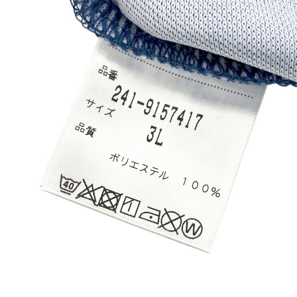 適度な サイズ 3L CALLAWAY キャロウェイ 半袖ポロシャツ ボタンダウン 千鳥 迷彩 カモフラ柄 ネイビー系 240101395124 ゴルフウェア メンズ ストスト