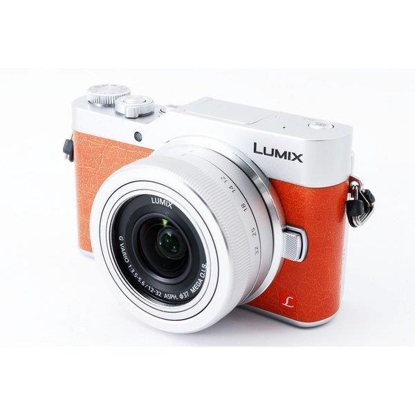 Panasonic LUMIX DC-GF9 レンズ付き　sdカード付き パナソニック Panasonic DC-GF9 オレンジ レンズキット microSD