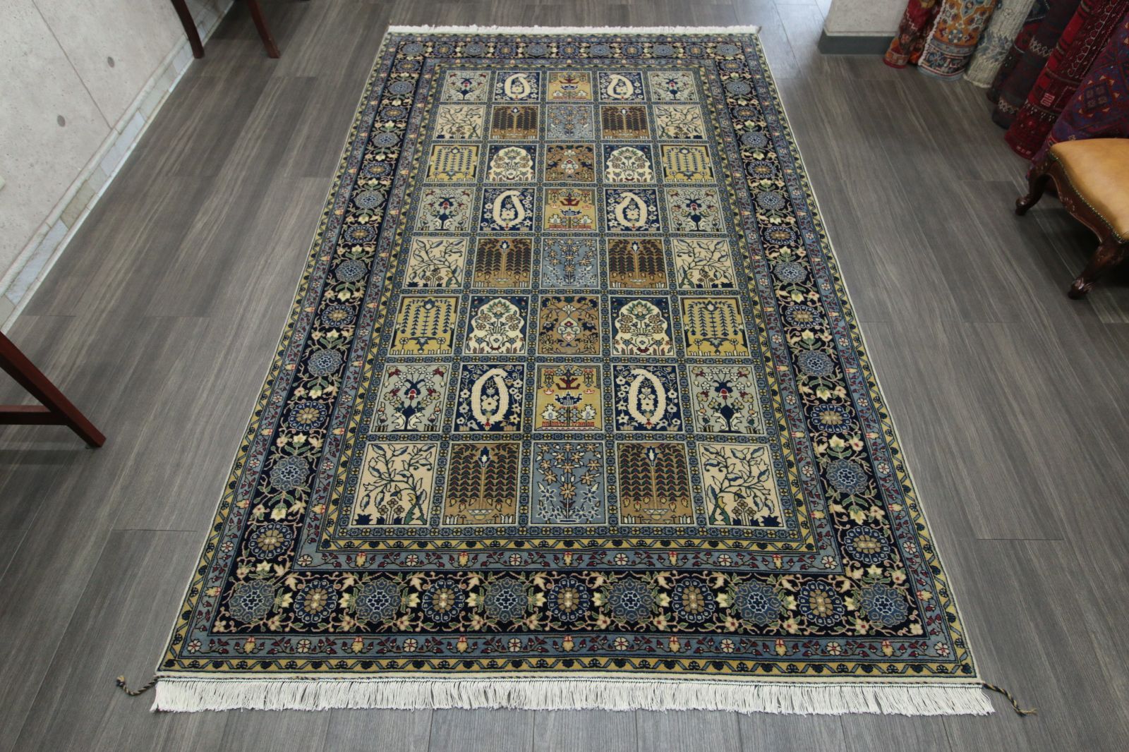 ペルシャ絨毯 ヴィンテージラグ 155×96cm 手織り オールドpersia ペルシャ絨毯 ヴィンテージラグ 160×84cm 手織り オールドpersia