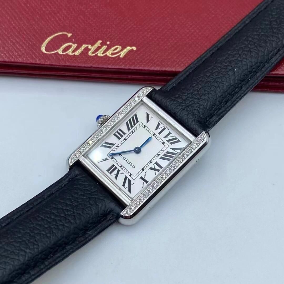 Cartierカルティエ タンク W5200005 レディース クォーツ時計 - メルカリ