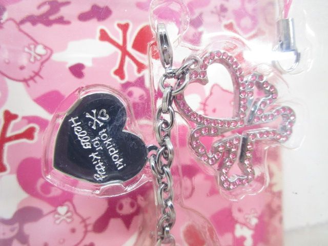 送料無料】☆希少☆tokidokiワールド × キティ コラボ ストラップ